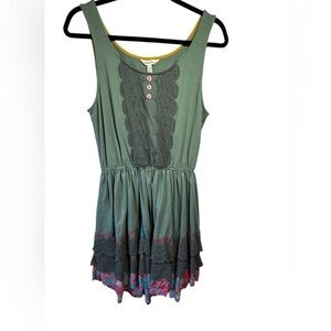 Matilda‎ Jane Where the Grass Grows Dress Fairycore Cottagecore Whimsigoth SZ L